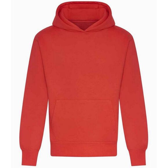 Awdis Unisex Adult Signature Heavyweight Hoodie / Soft Red